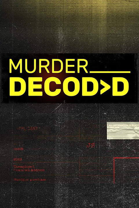 Series “Murder Decoded” — cover